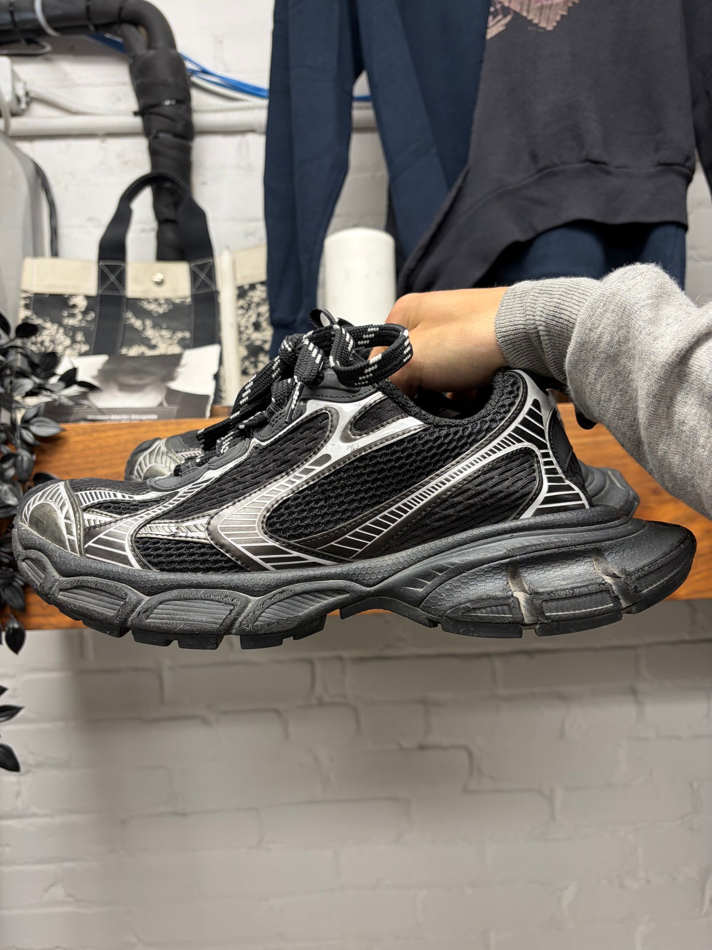 Balenciaga ‘3XL’ Black/White Low Top Sneakers