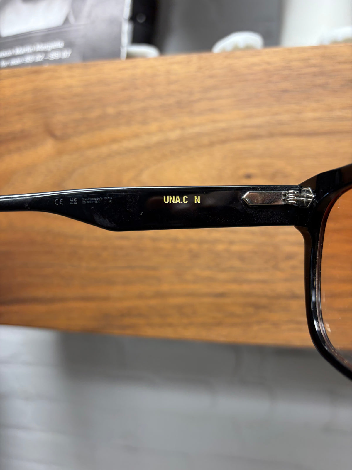 Gentle Monster ‘Una.C’ Acetate Brown Tinted Square Frame Glasses