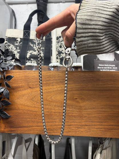 Yohji Yamamoto ‘S’yte’ Silver Tone Lobster Clasp Wallet Chain