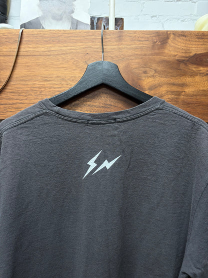 2000s Undercover x Fragment ‘Bug Motif’ Faded Grey Graphic T-Shirt