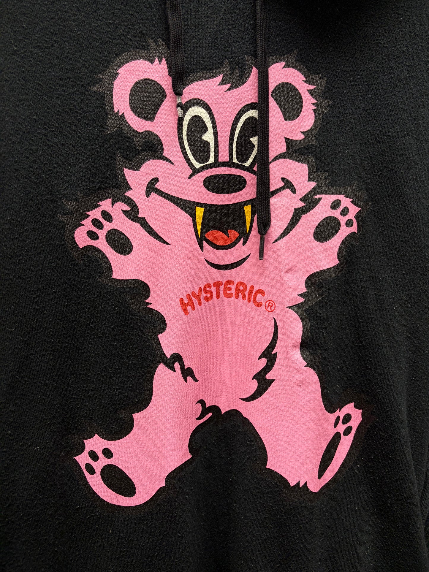 Hysteric Glamour ‘Bear Logo’ Black Pullover Hoodie