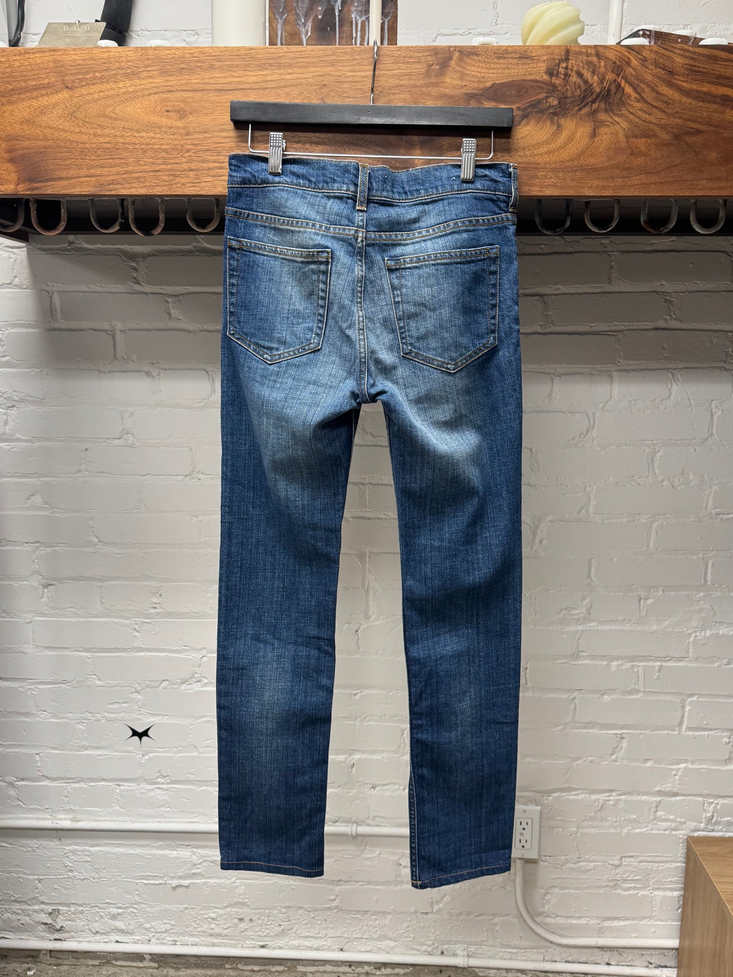 Acne Studios ‘Ace Vint’ Washed Blue Skinny Jeans