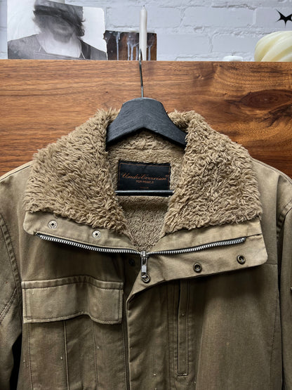 AW2005 Undercover ‘Arts & Crafts’ Shearling Lined Bomber Jacket