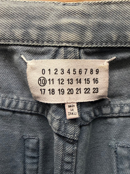 SS2012 Maison Margiela Low Rise Blue Mens Skinny Jeans