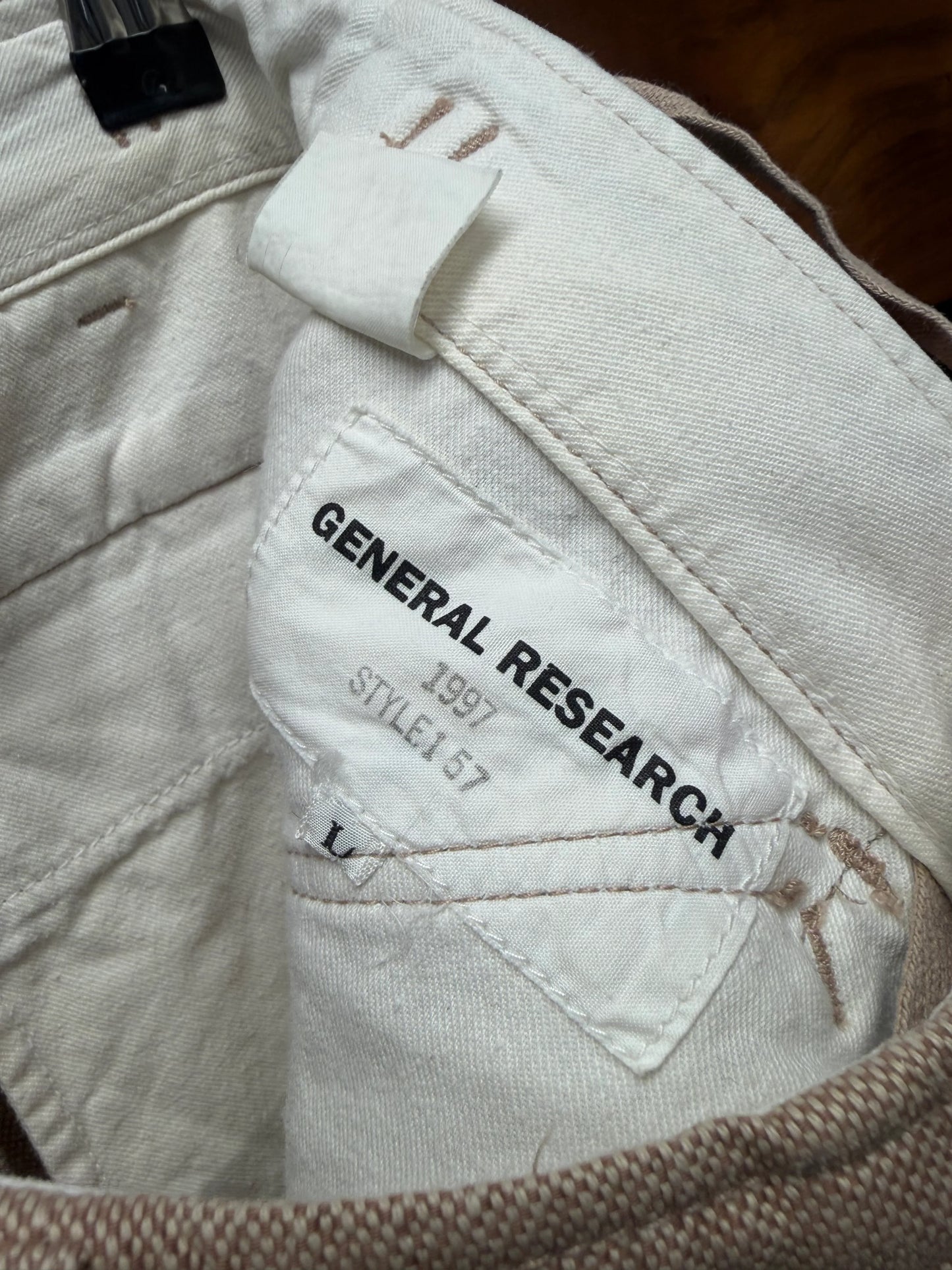1997 General Research ‘Model 367’ Parachute Pocket Cargo Shorts
