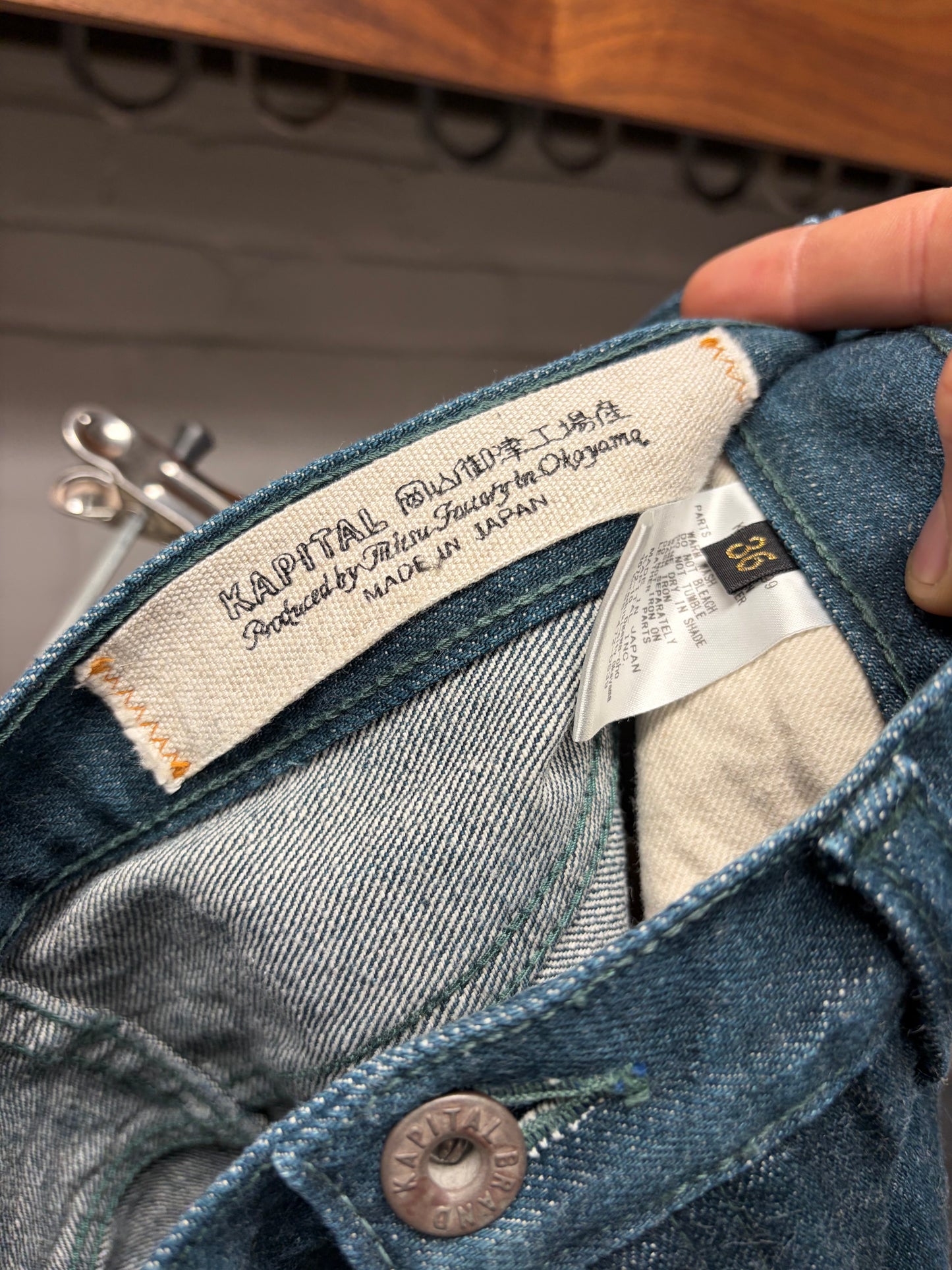 Kapital 5 ‘Pocket Moci’ Plant Dyed Selvedge Denim