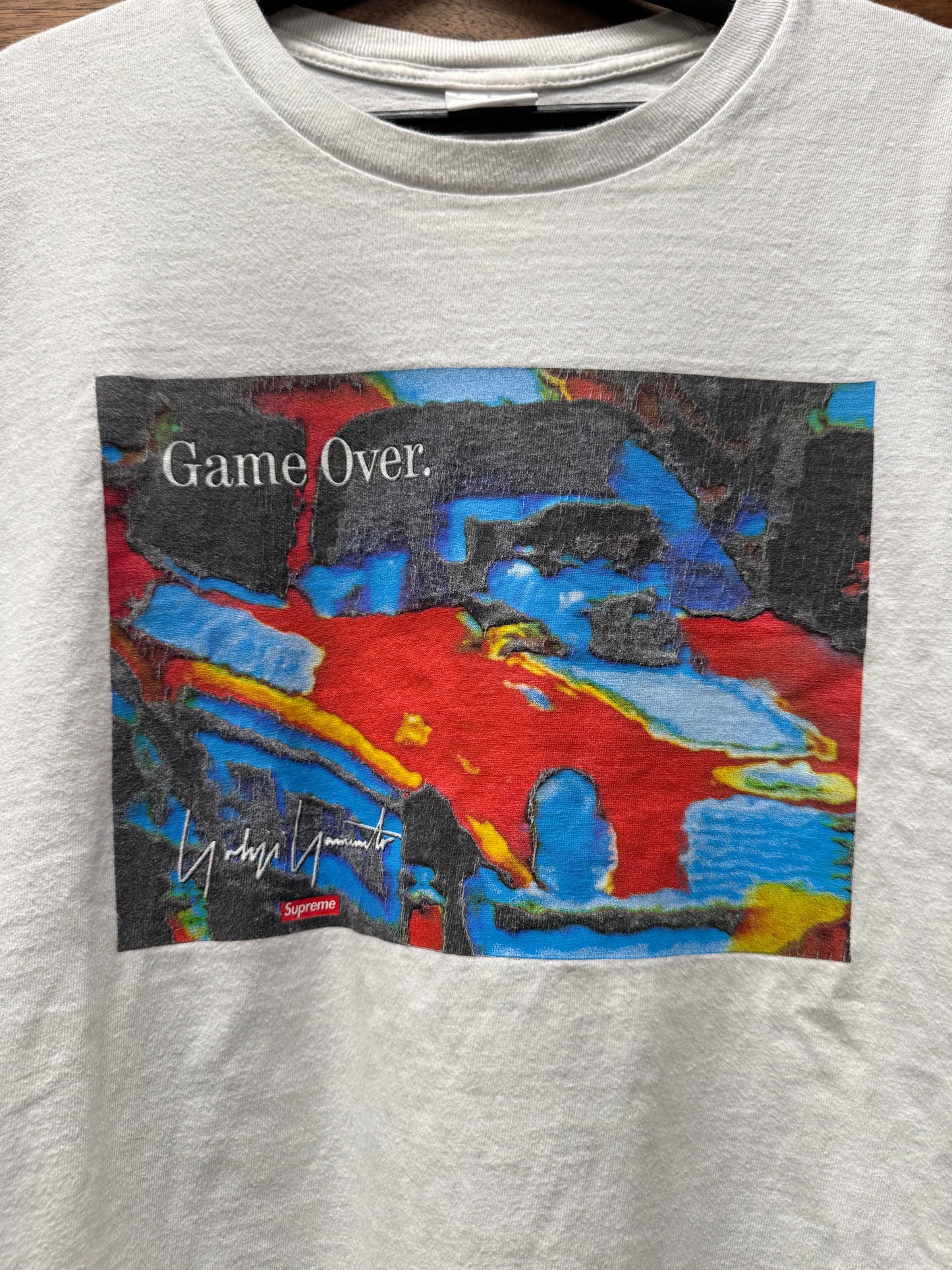 SS2021 Supreme x Yohji Yamamoto ‘Game Over’ Graphic T-Shirt
