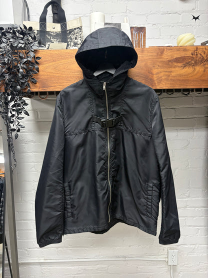 Alyx Studios Roller Buckle Black Nylon Track Jacket