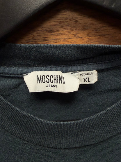 Vintage Moschino ‘Violently Handsome’ Slogan T-Shirt
