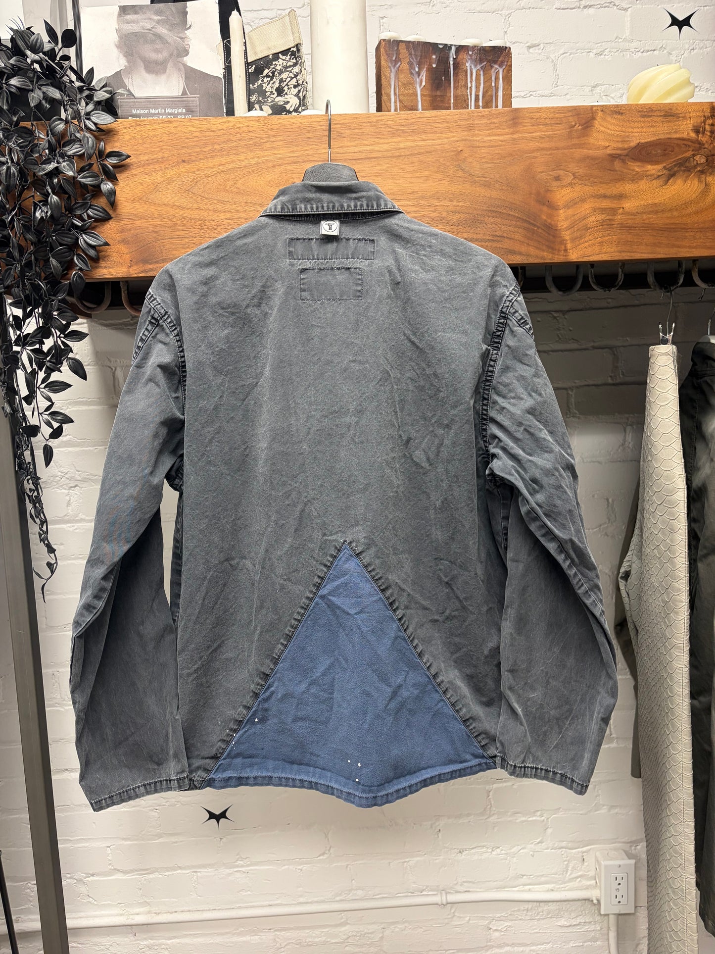 Neighborhood Grey/Blue Denim Chore Jacket