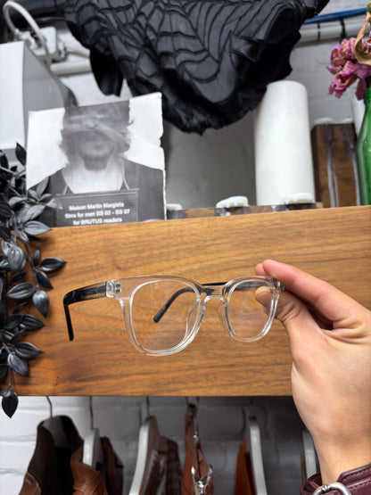 Maison Margiela x Gentle Monster Clear/Gradient Arm Square Shape Prescription Glasses Frames