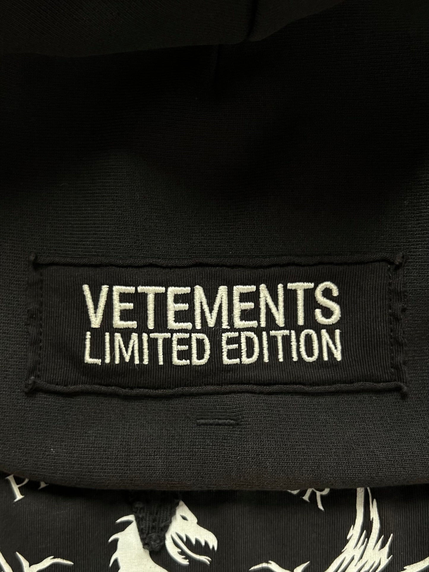 Vetements 'Heavy Metal' Limited Edition Pullover Hoodie