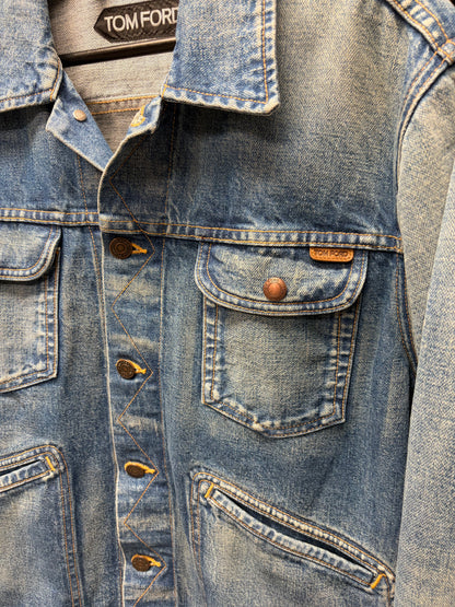 Tom Ford ‘Vintage Wash’ Blue Denim Trucker Jacket