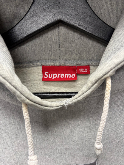 1999 Supreme ‘Box Logo’ Grey/Grey Cotton Pullover Hoodie