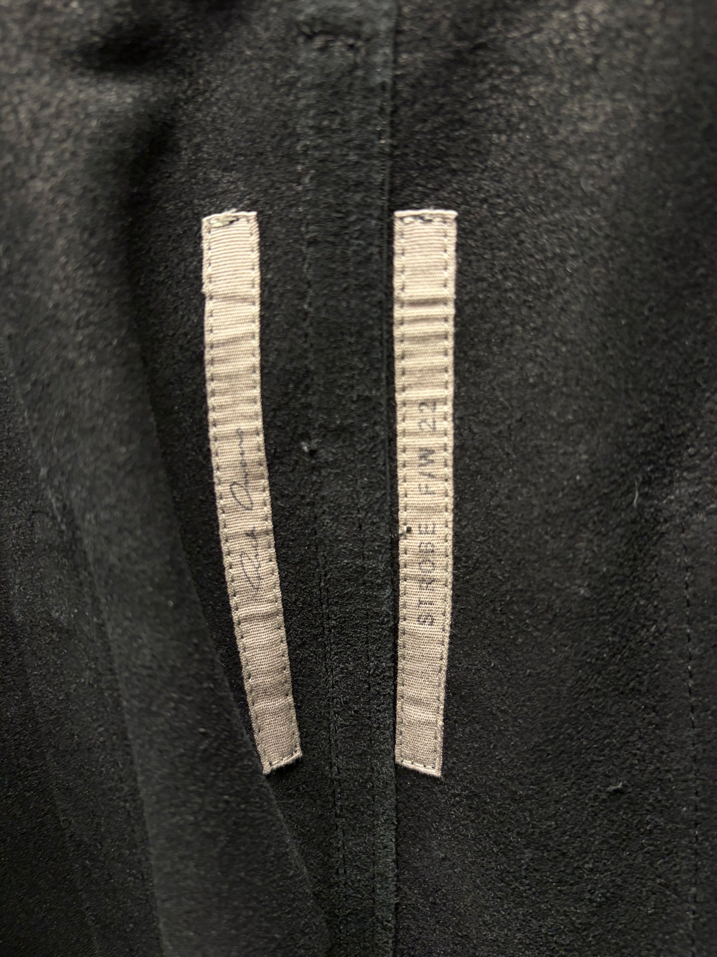 AW2022 Rick Owens ‘Strobe’ Flared Lambskin Leather Pants