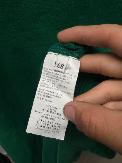 2014 Maison Margiela Green ‘Frayed Outseam’ Sweatshirt