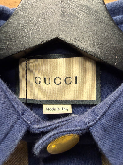 Gucci ‘Guccisima’ Monogram Brown/Blue Polo