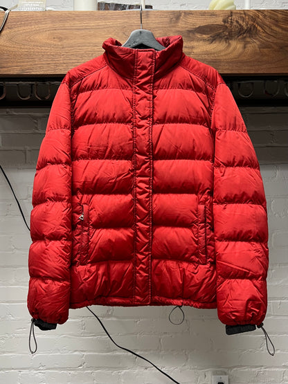 Prada Sport Linea Rossa Down Fill Two Tone Puffer Jacket