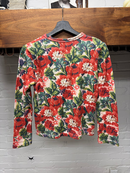 2016 Comme Des Garçons ‘Floral’ Full Print Tropic Sweatshirt