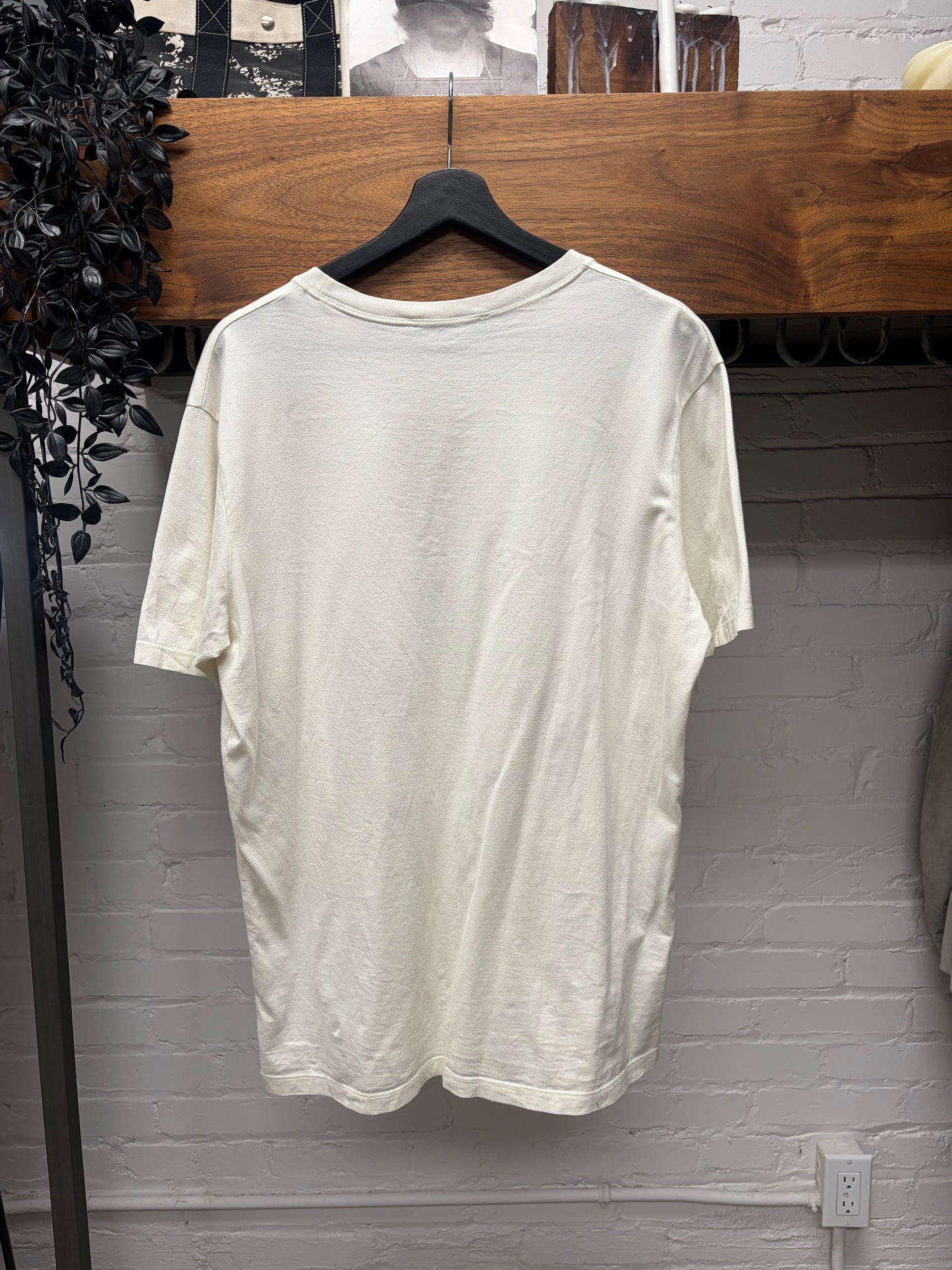 SS2006 Raf Simons ‘Aether Et Antima’ White Graphic T-Shirt