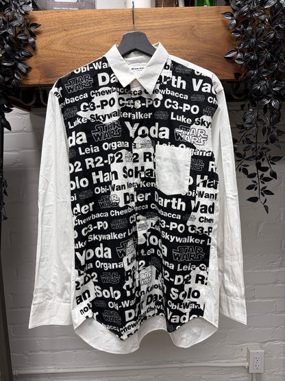 Comme Des Garçons Shirt x Star Wars Full Print Button Up Shirt
