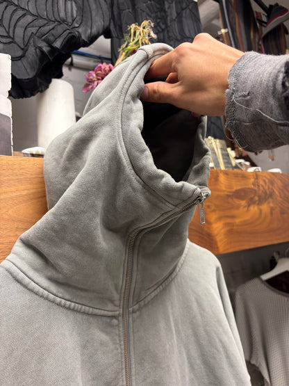 Entire Studios Black ‘Full Zip’ Heavyweight Cotton Hoodie
