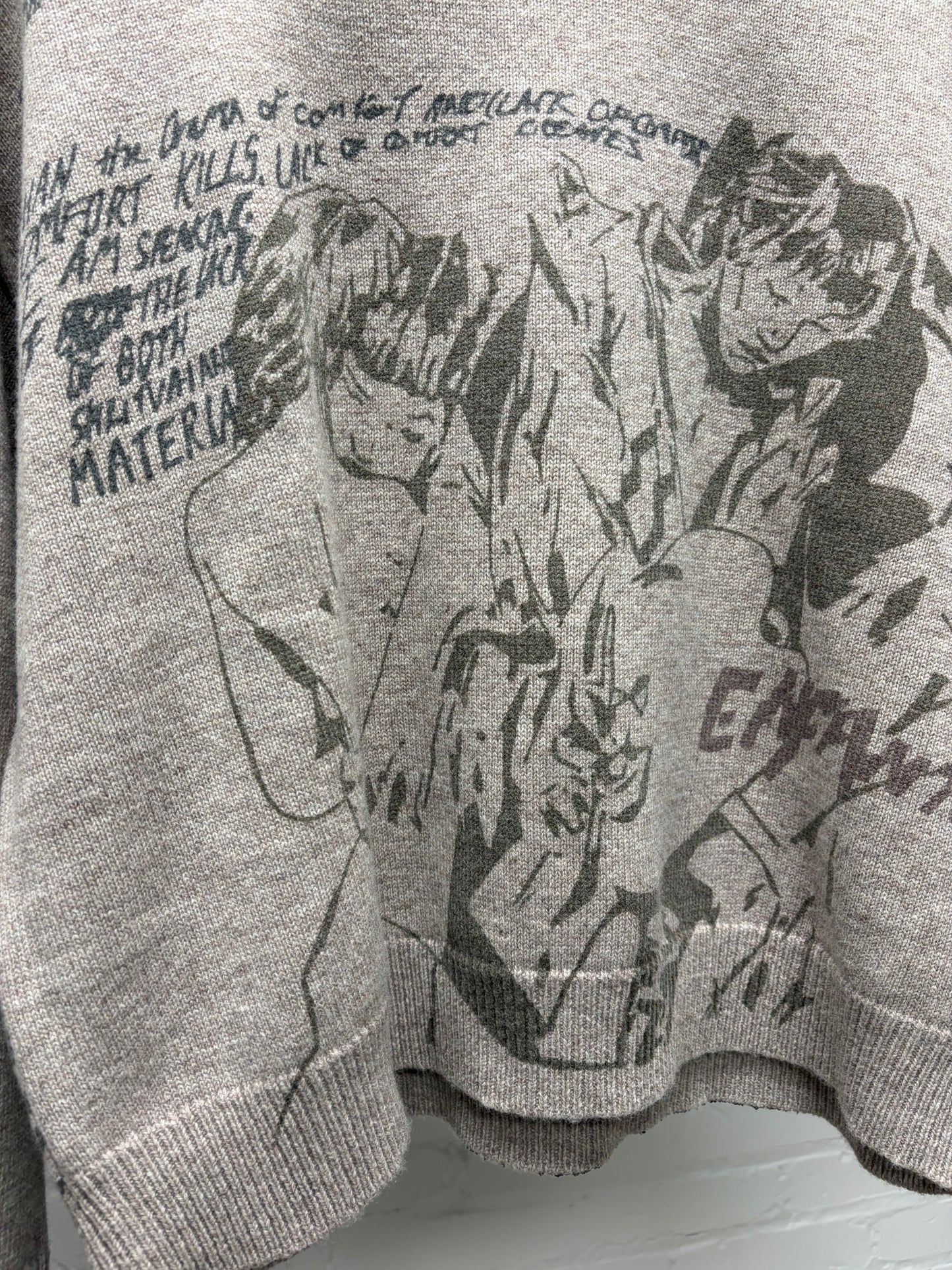 AW2021 Enfants Riches Deprimes ‘The Drama of Opium’ Knit Sweater