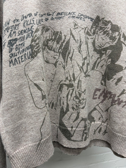 AW2021 Enfants Riches Deprimes ‘The Drama of Opium’ Knit Sweater
