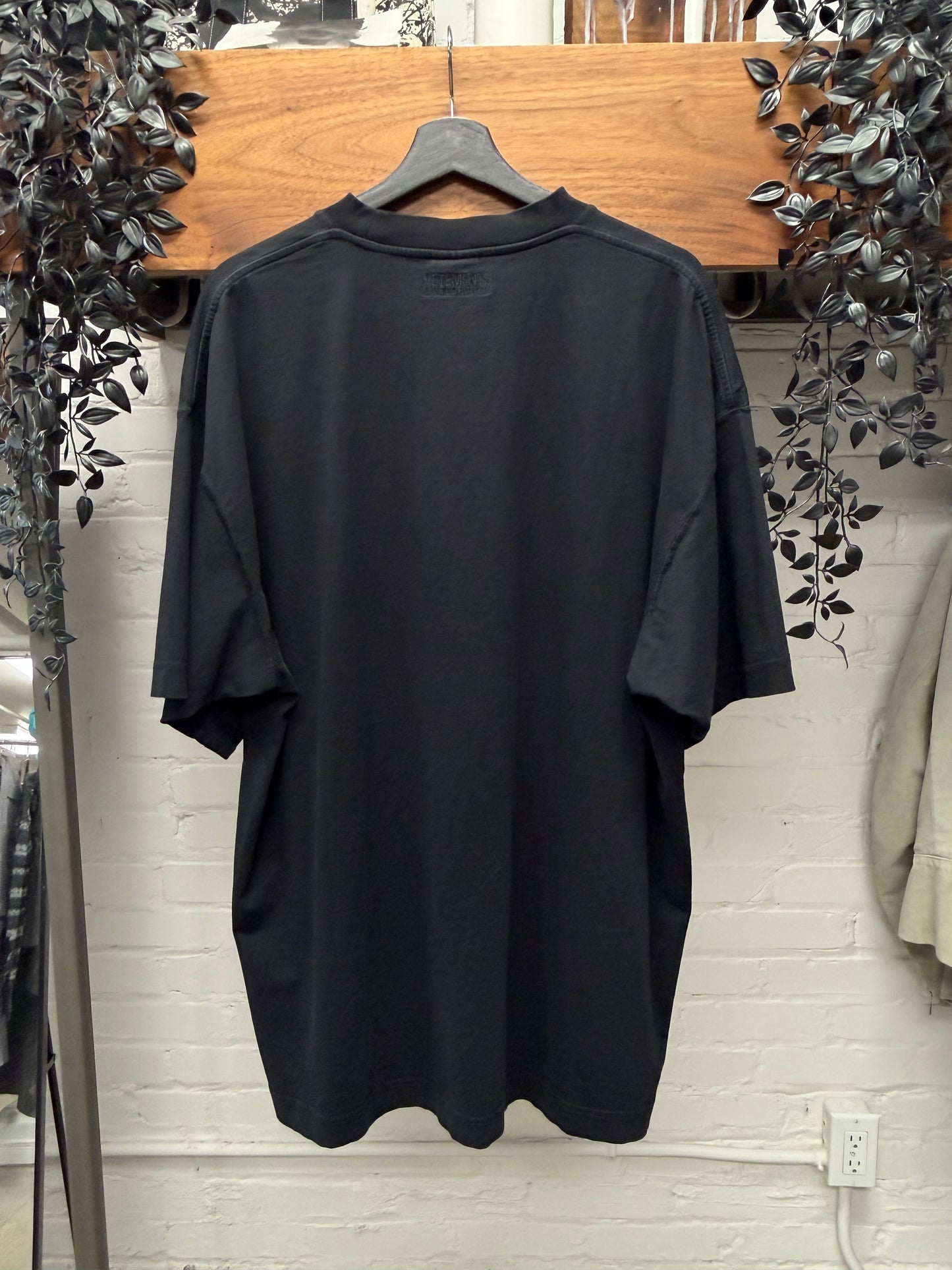 Vetements ‘Solidarity 4 Everyone’ Black Oversized T-Shirt