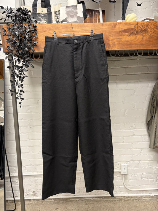 2024 Balenciaga ‘Garde-Robe’ Wool Wide Leg Denim