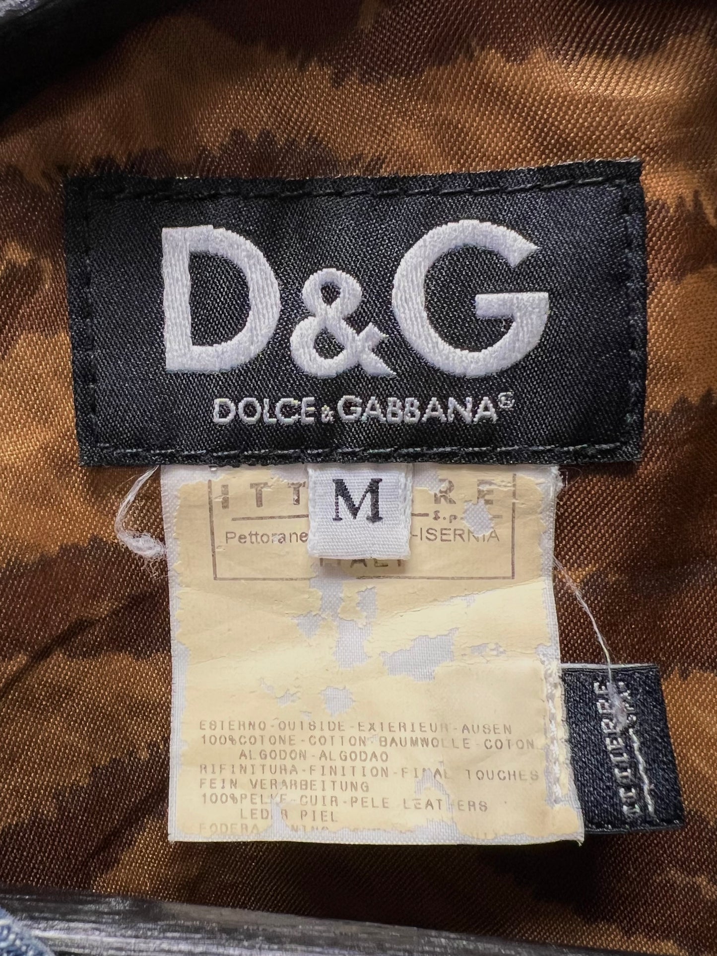 Dolce & Gabbana Blue Light Wash Denim Jacket