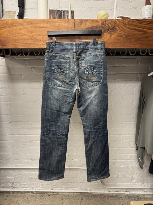 2000s Dolce & Gabanna D&G Logo Denim