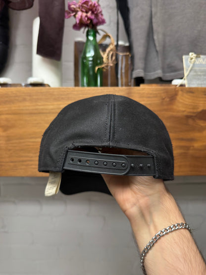 Rick Owens DRKSHDW ‘Embroidered Pentagram’ Black Baseball Cap