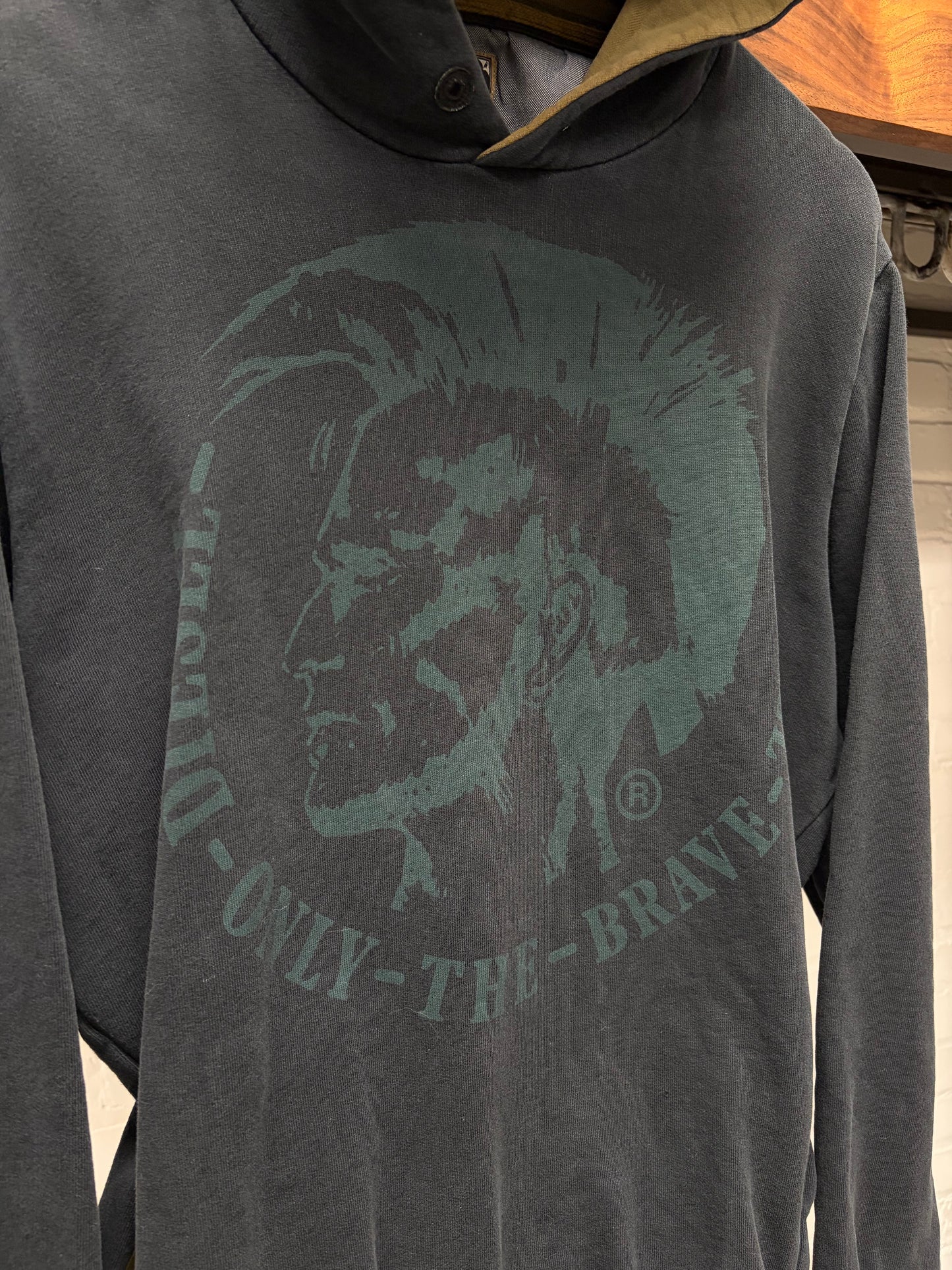 Diesel Classic ‘Mohawk Logo’ Pullover Hoodie