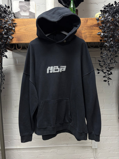 Hood by Air ‘Screensaver’ Oversized Black Hoodie