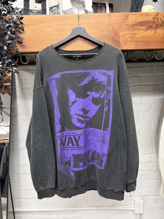 SS2003 Raf Simons ‘Consumed’ Ashley Bickerton Graphic Sweatshirt