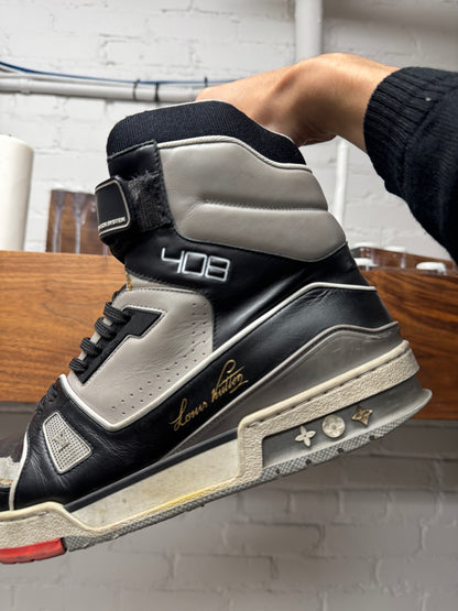 Louis Vuitton by Virgil Abloh High Top ‘LV Trainers’ Sneakers