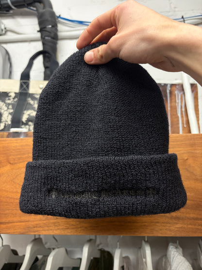 Chrome Hearts Plus Cross Ribbed Black Beanie