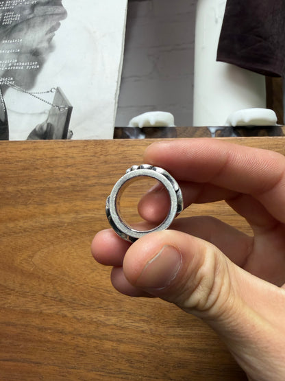 Chrome Hearts ‘Double Narrow Vine’ .925 Silver Band Ring