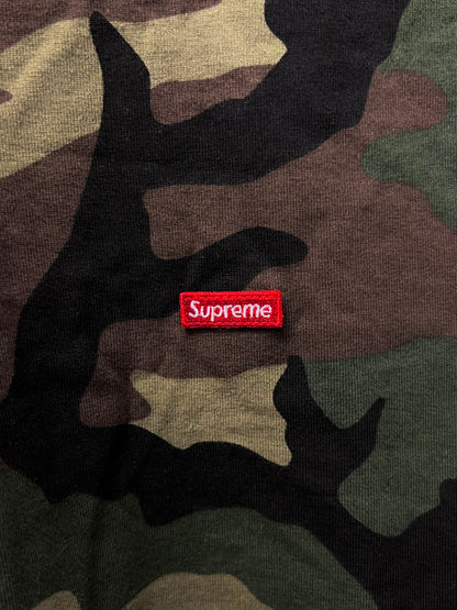 SS2025 Supreme Camo Miniature Embroidered ‘Box Logo’ T-Shirt