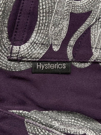 Hysteric Glamour Purple ‘Snake’ Skinny Denim