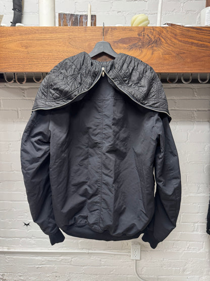 Rick Owens ‘Exploder’ Split Hood Quilted Lined Jacket