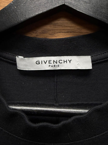 AW2017 Givenchy by Ricardo Tisci ‘Tupac’ Black ‘Real Lies’ Slogan T-Shirt
