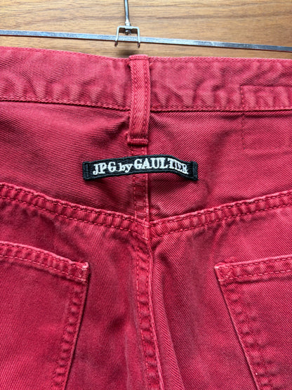 Vintage Jean Paul Gaultier Red Skinny Jeans