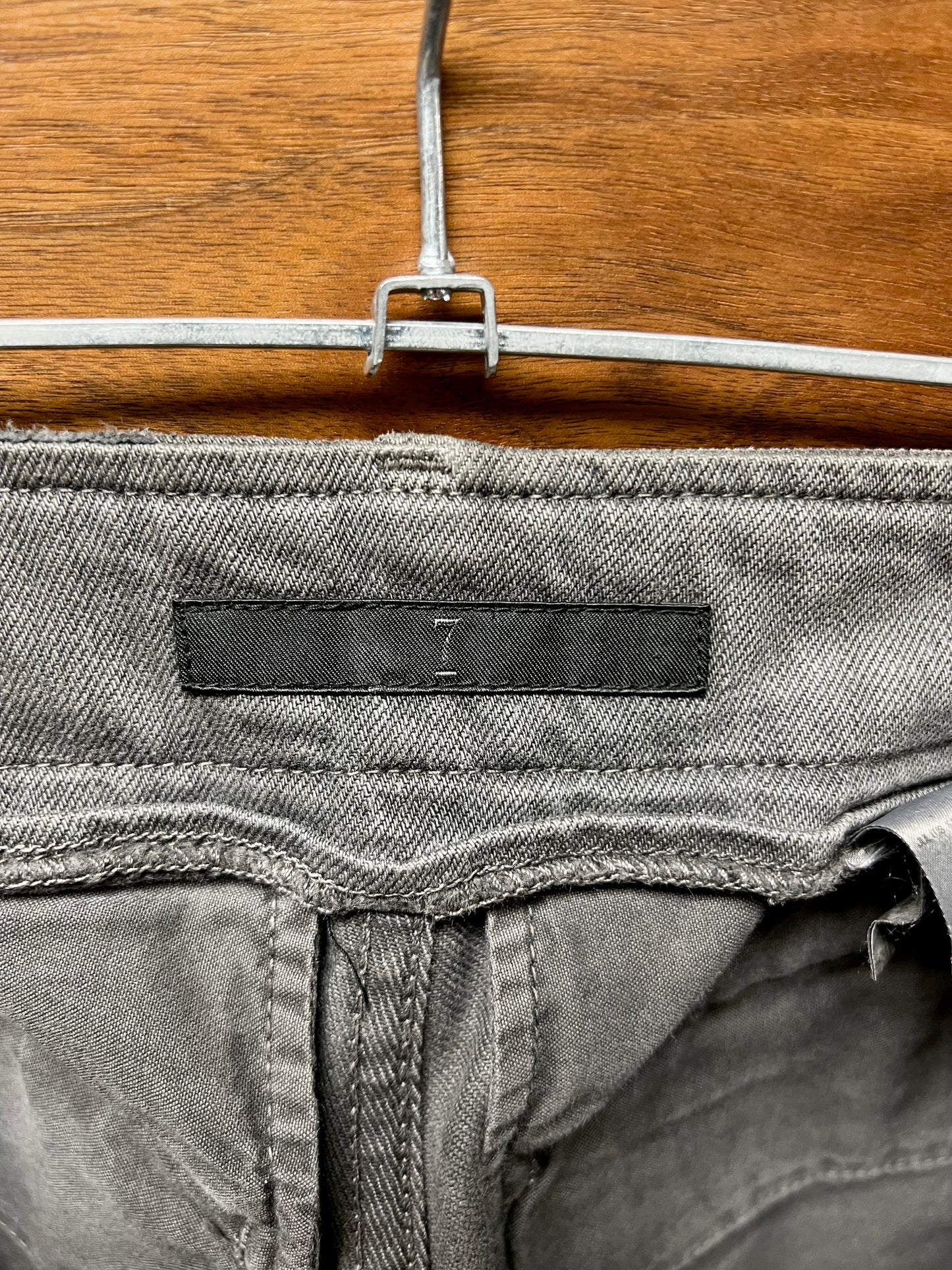 AW2014 Julius Grey Denim ‘Gas Mask’ Cargo Pants