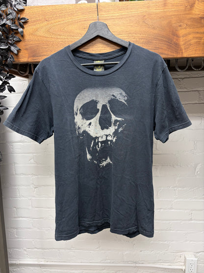 Hysteric Glamour ‘Strawberry Skull’ Faded Black Graphic T-Shirt