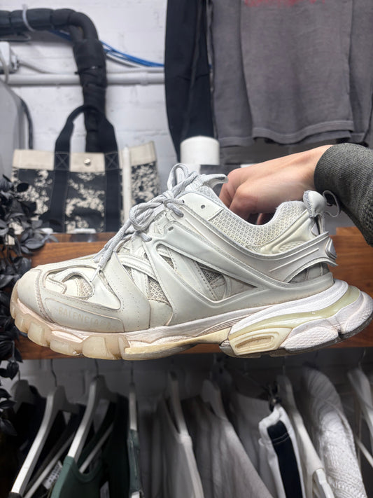 Balenciaga ‘Track Runner’ White Low Top Sneakers