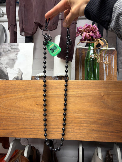 Kapital ‘Trucker’ Black Ball-Bead Wallet Chain