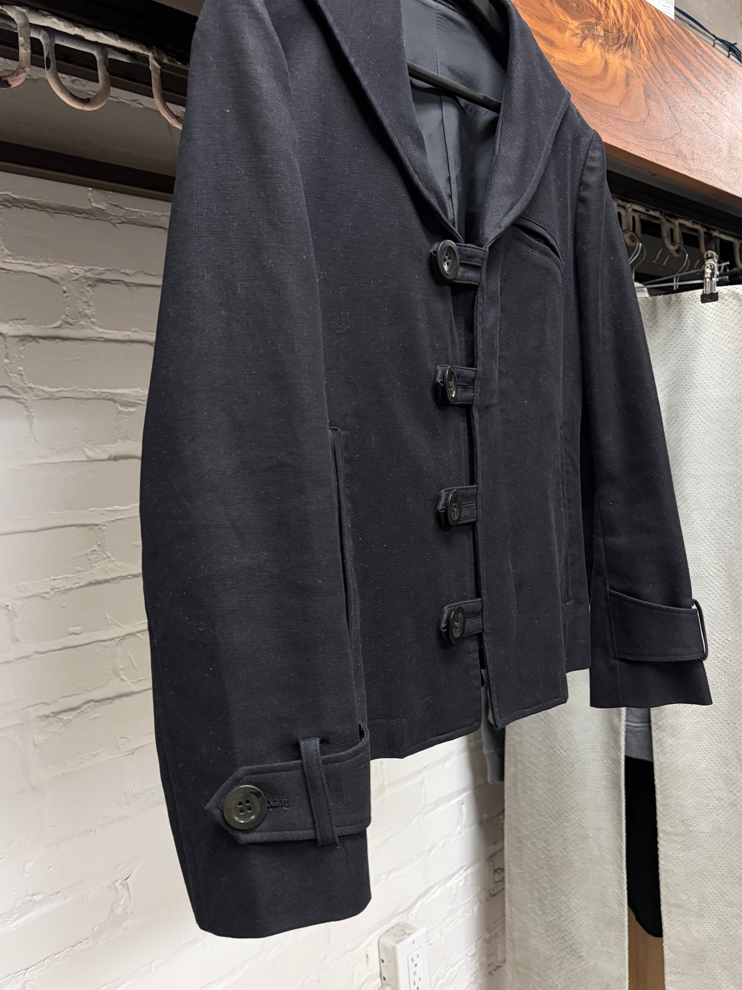 Vintage Yohji Yamamoto ‘Y’s’ Black Canvas Deck Jacket