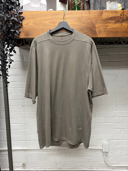 Rick Owens ‘Level’ Dust Brown Oversized Cotton T-Shirt